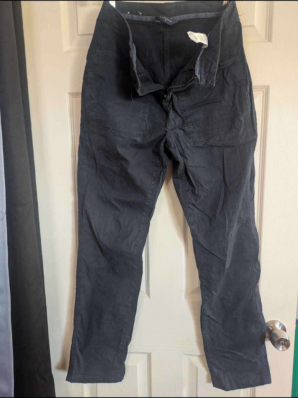 Denver Hayes Navy Blue Women's Cargo Pants